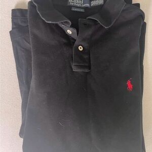 Ralph Lauren Men's Black Polo Shirt